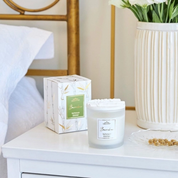 Vela Perfumada Essência Bambu 180g
