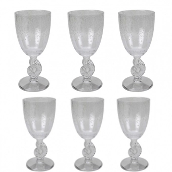 Jogo c/ 6 Taça Transparente
