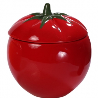 Potiche Tomate c/ Tampa - Linha Seletta