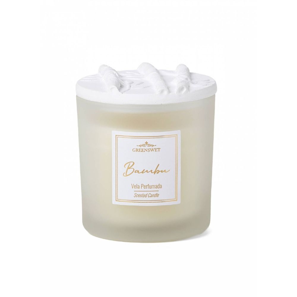 Vela Perfumada Essência Bambu 180g