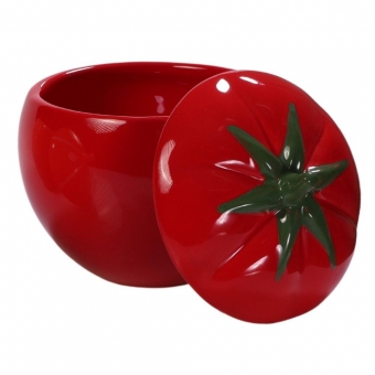 Potiche Tomate c/ Tampa - Linha Seletta