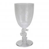 Jogo c/ 6 Taça Transparente Cavalo Marinho