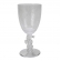 Jogo c/ 6 Taça Transparente Cavalo Marinho