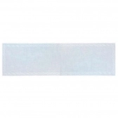 Caminho de Mesa Truly Branco c/ Branco - Linha Ricamo